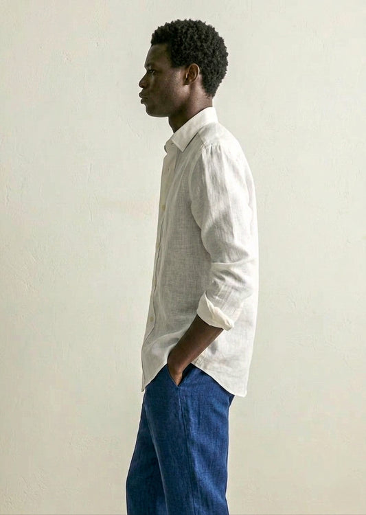 Chemise en Lin Oversize – Élégance & Fraîcheur
