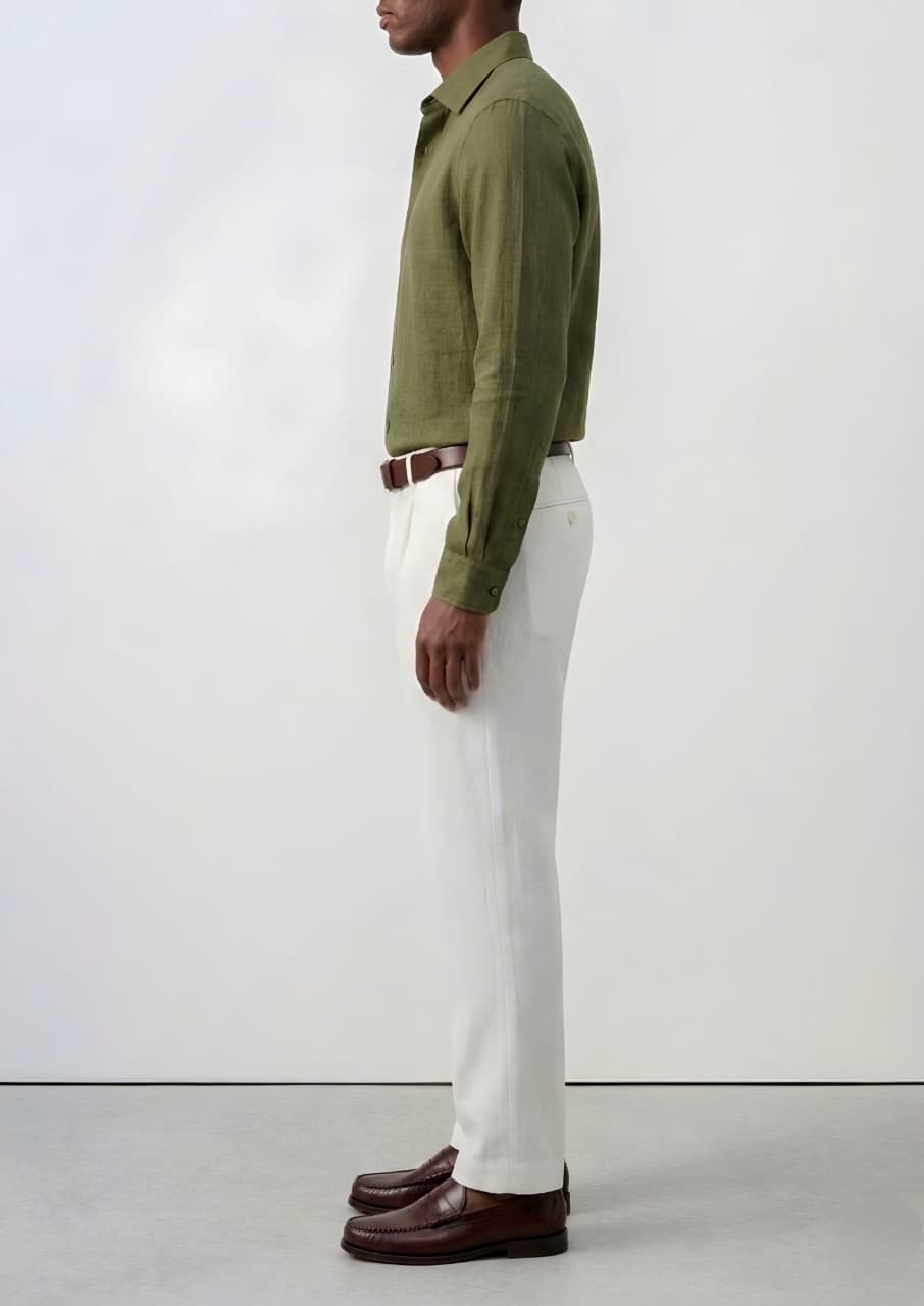 Pantalon en Lin Premium – Léger & Respirant