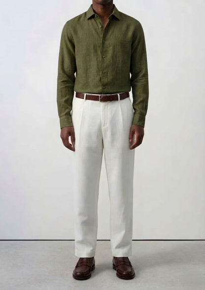Pantalon en Lin Premium – Léger & Respirant