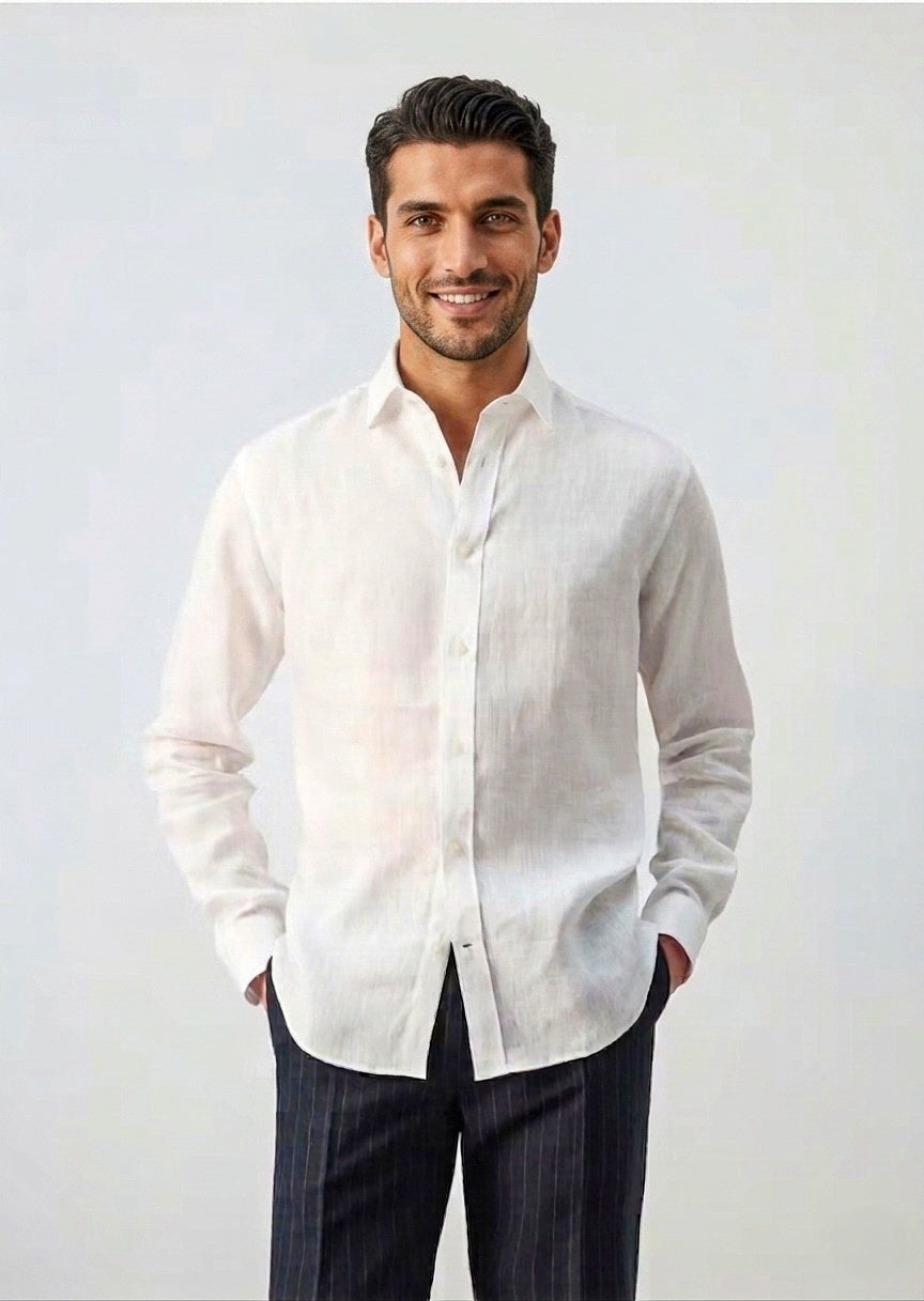 Chemise en Lin  Oversize – Élégance & Fraîcheur