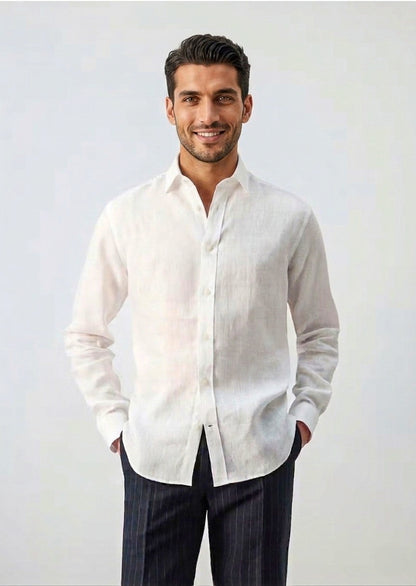 Chemise en Lin  Oversize – Élégance & Fraîcheur