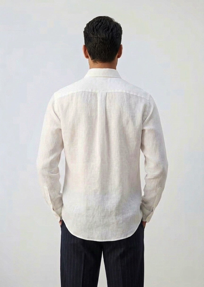 Chemise en Lin  Oversize – Élégance & Fraîcheur